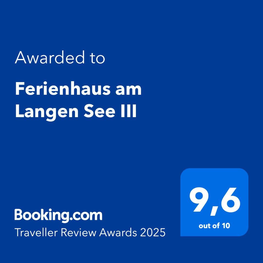 Ferienhaus Am Langen See III Heidesee Eksteriør billede